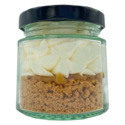 Custom printed Biscoff Cheesecake Jar printed with your logo from Total Merchandise