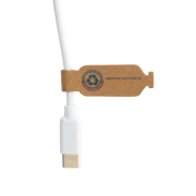 Connector Cable of Custom Printed Ontario 6-in-1 Eco Charging Cables from Total Merchandise