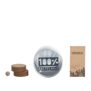 An image to show what is included with the Mini Greenhouse with a branded tin
