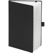 Custom Branded Sundridge A5 Recycled Notebooks in Black printed with your company logo