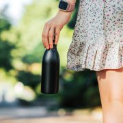Recycled Stainless Steel Deluxe Water Bottle