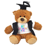 Logo Branded 17cm Anne Teddy Bear with Cap and Gown from Total Merchandise