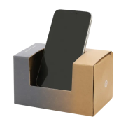 The packaging can be used as a phone stand