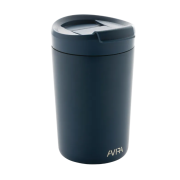 Custom branded 300ml Recycled Stainless Steel Tumblers from Total Merchandise - Navy