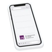 Phone-shaped A5 notepads printed with your company logo from Total Merchandise