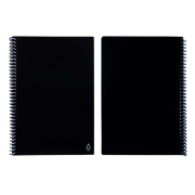 Personalisable A5 Fusion Executive Rocketbook in Black from Total Merchandise