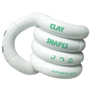 Logo printed Official Tangle Puzzle in White printed with your company logo from Total Merchandise
