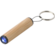 Customisable Bamboo Mini Torch in Brown branded with your company logo from Total Merchandise