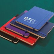Fully Recycled A5 Soft Touch Notebook