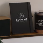 Fully Recycled A5 Soft Touch Notebook