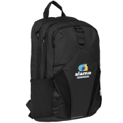 Side view of the custom Coastal Threads Everyday Backpack from Total Merchandise