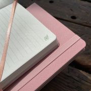 An image to show the inside of the Eco Friendly Ruled Ortisei Appeel Notebooks