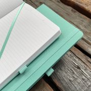 Open Oceano Recycled Bottle Notebook from Total Merchandise