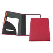 A4 Coloured Como Recycled Pad Holder in Raspberry