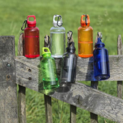 Oregon Recycled Plastic Water Bottles with Carabiner