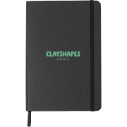 Custom branded A5 Recycled Carton Notebook with a design from Total Merchandise