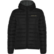 Custom Branded Roly Norway Women's Insulated Jacket with a design from Total Merchandise - Black