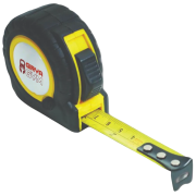 Promotional printed 3m Trade Tape Measure branded with a full colour label to 1 side