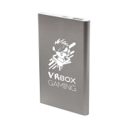Promotional USB-C 4000mAh Power Bank in Silver from Total Merchandise