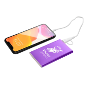An image to show the USB-C 4000mAh Power Bank charging