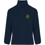 Customisable ROLY Artic Men's Full Zip Fleece Jacket in Navy Blue from Total Merchandise