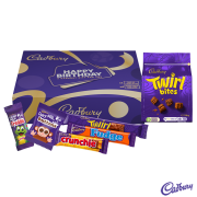 Custom Branded Cadbury's Chocolate Gift Box (Small) with Personalised Text from Total Merchandise