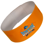 Custom Branded Tyvek Wristbands Printed with a Logo in Full Colour by Total Merchandise