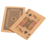 Custom Branded Kraft Paper Playing Cards printed with your logo from Total Merchandise