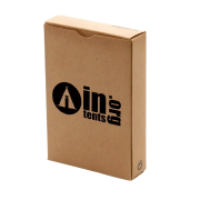 Logo Printed Kraft Paper Playing Cards printed with your logo from Total Merchandise