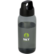Logo Branded Bebo 500ml Recycled Plastic Water Bottle in Black from Total Merchandise