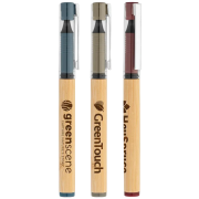 An image of all the colours available in the Harmony Bamboo Gel Pen