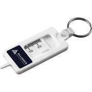 Custom branded Eco Tyre Gauge printed with your company logo from Total Merchandise