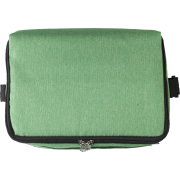 Customisable Polyester and Rpet cooler bag in Green printed with your logo from Total Merchandise