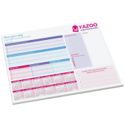 Logo Printed A4 Calendar Desk Pads