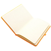 Open A5 Neon Mole Notebook with a design from Total Merchandise