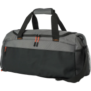 Custom Branded Two Tone Duffle Bag in Grey printed with your company logo from Total Merchandise