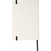 Back of the Recycled A5 Milk Carton Notebook with a design from Total Merchandise