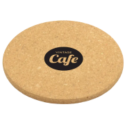 Cork Coaster printed with your company logo, that comes inside the Go Green Gift Pack