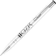Custom Branded Electra GRS Recycled Mechanical Pencil in Silver from Total Merchandise