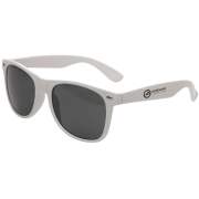 Logo Branded Sunny Recycled Sunglasses in White from Total Merchandise