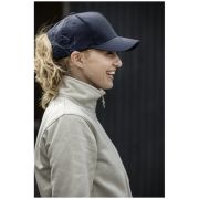 A lifestyle image of the Onyx 5 Panel Recycled Cap from Total Merchandise