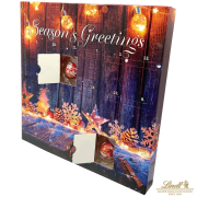 Promotional Lindor Advent Calendar in White printed with your company logo from Total Merchandise