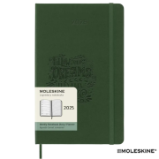 Logo Branded Moleskine Large Hard Cover 12 Month Weekly Planner in Myrtle Green