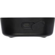 Charging port of the Stark RCS Recycled Plastic Bluetooth Speaker from Total Merchandise