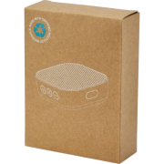 How our custom branded Stark RCS Recycled Plastic Bluetooth Speakerscome packaged