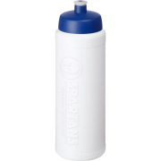 Customisable Baseline Rise 750ml Sport Bottle in White/Blue branded with your company logo