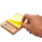 Promotional Bamboo 2-in-1 Phone Stand in Bamboo from Total Merchandise