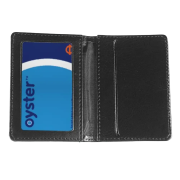 Custom Branded Oyster Travel Card Case in Black printed with your logo from Total Merchandise