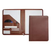 Melbourne Leather Zipped A4 Folders