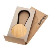 The packaging of the Bamboo 4-in-1 Reeves Charging Cables from Total Merchandise